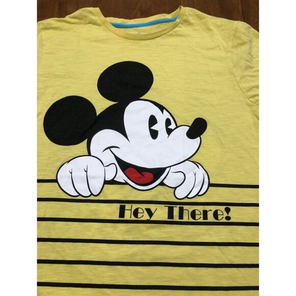 Disney See Ya Real Soon Mickey Mouse Front Back All Over Graphic Print TShirt 2X - Picture 2 of 6